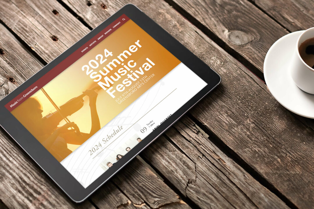 Summer Music Festival Website